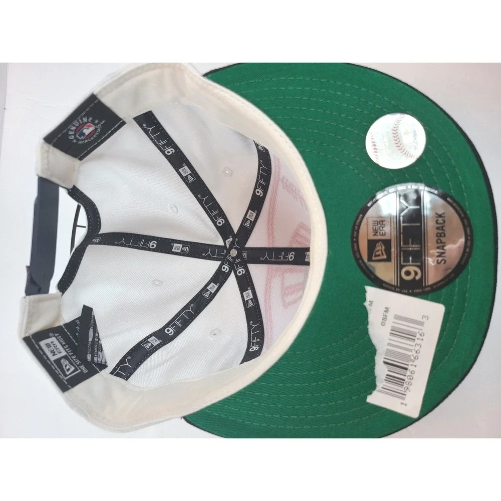 New York Yankees‎ Snapback Hat White Navy Mens New Era 9FIFTY Baseball Team MLB